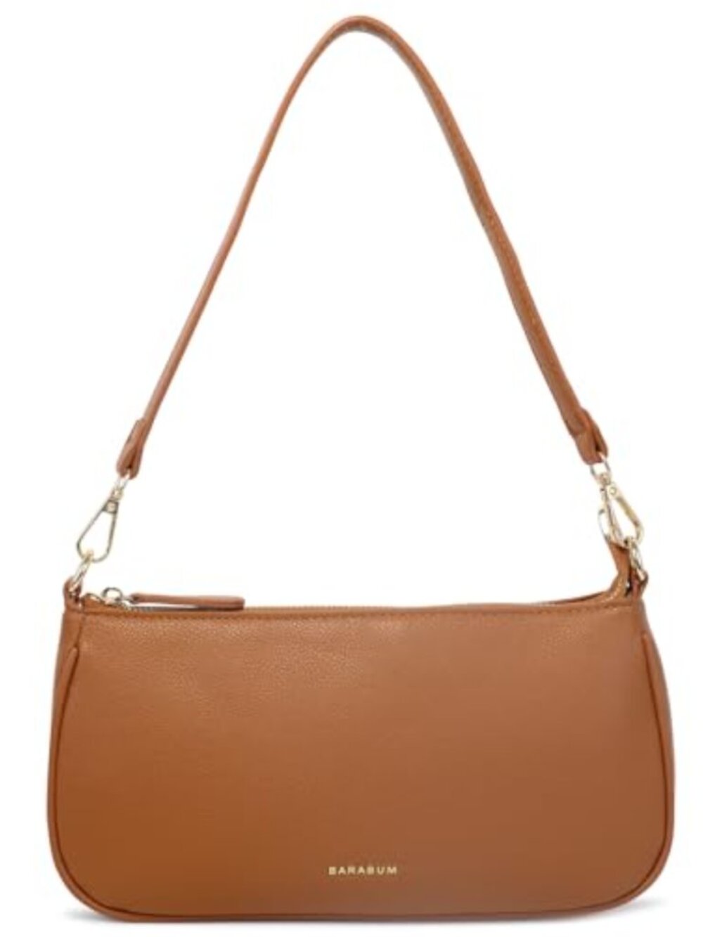 Women's Retro Classic Clutch Shoulder Tote Handbag with Zipper Closure and Faux